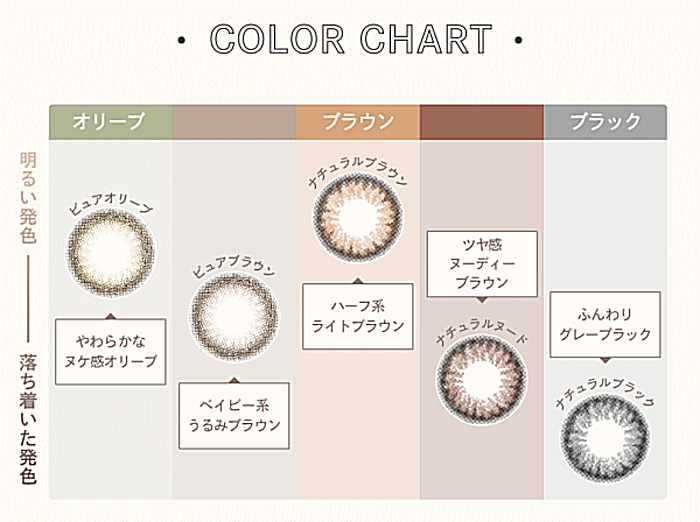 カラーチャート