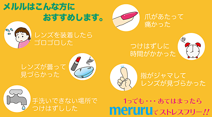 meruruをお薦めしたい人