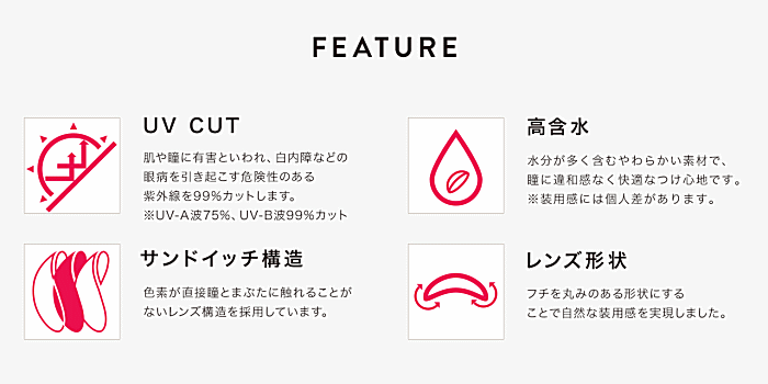 エヌズコレクションの素材特性